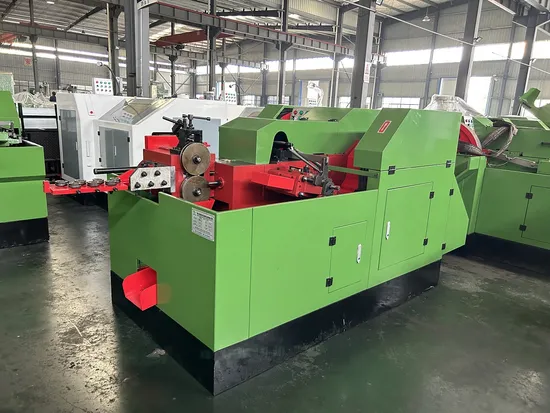 Stahlnagelherstellungsmaschine China Großhandel Guter Preis Bolzenschraube Kaltkopf